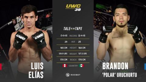UWC 39 - Luis Elias vs Brandon Uruchurtu - Oct 28, 2022