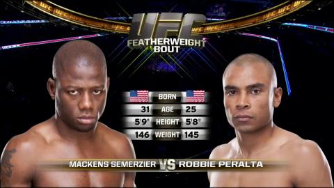 UFC on FOX 1 - Mackens Semerzier vs Robert Peralta - Nov 12, 2011