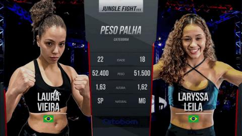 Jungle Fight 111 - Laura Vasconcelos vs Laryssa Leila - Sep 18, 2022