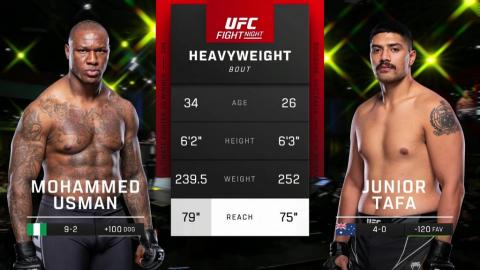 UFC Fight Night 222 - Usman vs. Tafa - April 22, 2023