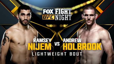 UFC on FOX 16 - Ramsey Nijem vs Andrew Holbrook - Jul 25, 2015