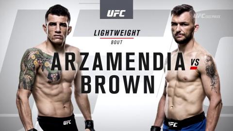 UFC 201 - Damien Brown vs Cesar Arzamendia - Jul 30, 2016