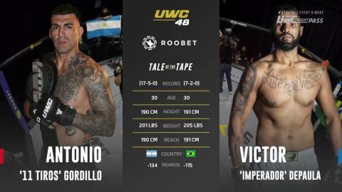 UWC 48 - Antonio Gordillo vs Victor de Paula - September 28, 2023