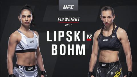 UFCFN 192 - Ariane Lipski vs Mandy Bohm - Sep 18, 2021