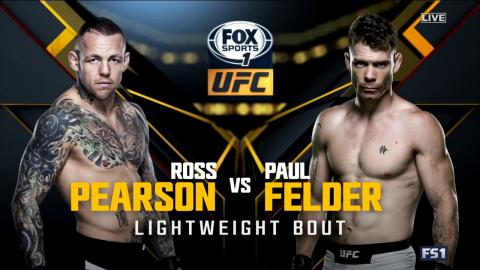 UFC 191 - Ross Pearson vs Paul Felder - Sep 6, 2015