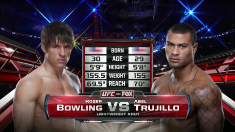 UFC on FOX 9 - Abel Trujillo vs Roger Bowling - Dec 14, 2013