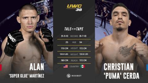 UWC 38 - Christian Cerda vs Alan Martinez - Sep 30, 2022