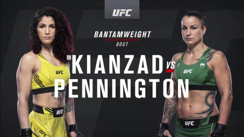 UFCFN 192 - Pannie Kianzad vs Raquel Pennington - Sep 18, 2021