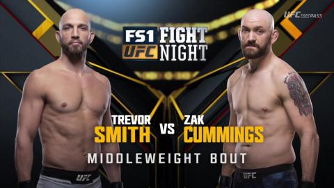 UFC on Fox 31 - Trevor Smith vs Zak Cummings - Dec 15, 2018