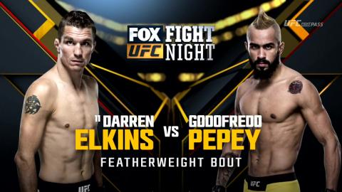 UFC on FOX 20 - Darren Elkins vs Godofredo Pepey - Jul 23, 2016