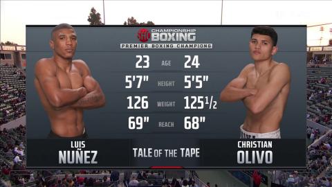 Boxing - Nunez vs Olivo - April 08, 2023