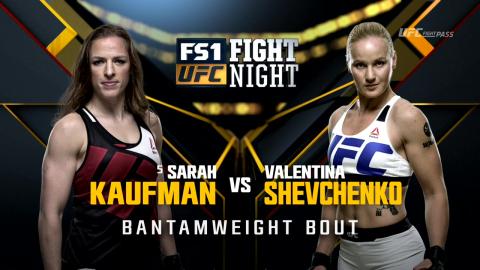 UFC on FOX 17 - Sarah Kaufman vs Valentina Shevchenko - Dec 19, 2015
