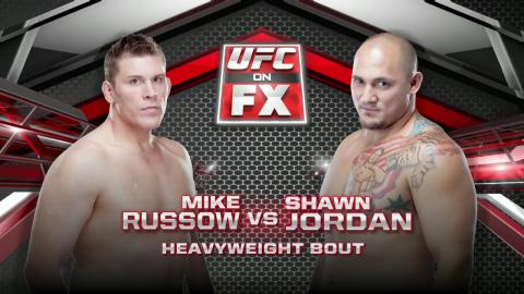 UFC on FOX 6 - Mike Russow vs Shawn Jordan - Jan 26, 2013
