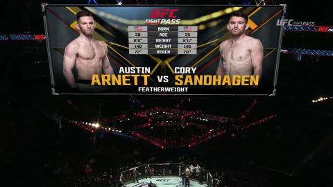 UFC on Fox 27 - Austin Arnett vs Cory Sandhagen - Jan 27, 2018