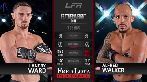 LFA 169 - Alfred Walker vs Landry Ward - 06 October, 2023