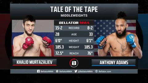 Khalid Murtazaliev vs. Anthony Adams - Sep 18, 2021