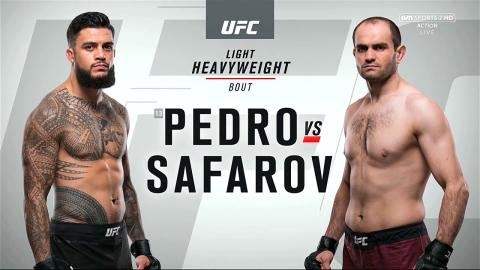 UFC 221 - Tyson Pedro vs Saparbeg Safarov - Feb 10, 2018