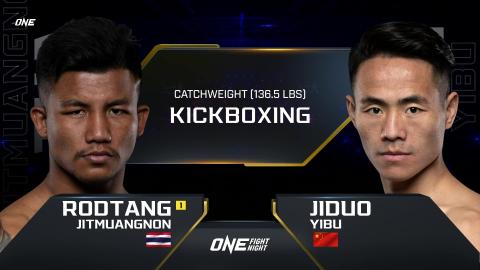 ONE on Prime 6 - Rodtang Jitmuangnon vs Jiduo Yibu - Jan 13, 2023