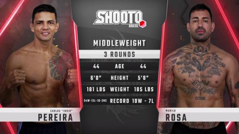 Shooto Brasil 119 - Carlos Pereira vs Murilo Filho - August 24, 2023