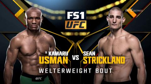 UFC 210: Kamaru Usman vs Sean Strickland - Apr 9, 2017