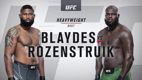 UFC 266 : Curtis Blaydes vs Jairzinho Rozenstruik - Sep 26, 2021