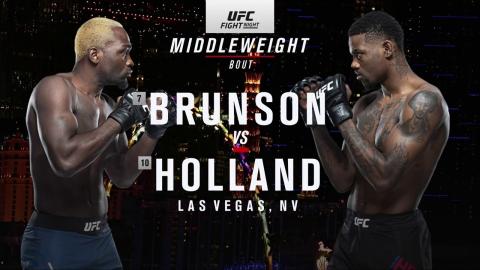 UFC on ESPN 21 - Derek Brunson vs Kevin Holland - Mar 20, 2021