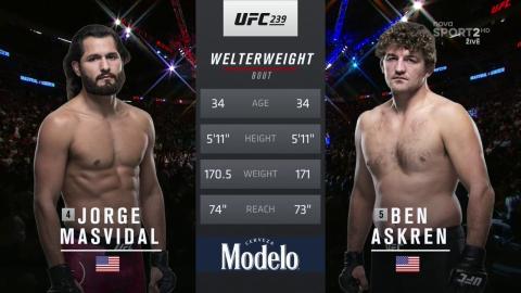 UFC 239 - Jorge Masvidal vs Ben Askren - Jul 6, 2019