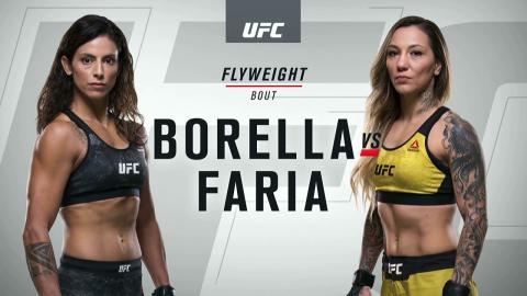 UFC 216 - Mara Romero Borella vs Kalindra Faria - Oct 6, 2017