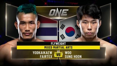 ONE Championship - Yodkaikaew Fairtex vs. Woo Sung Hoon - Feb 11, 2022