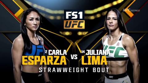 UFC 197 - Carla Esparza vs Juliana Lima - Apr 23, 2016