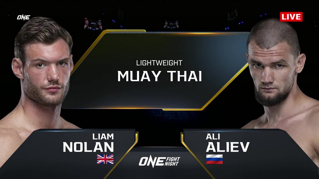 ONE Fight Night 18 - Liam Nolan vs Ali Aliev - January 12, 2024