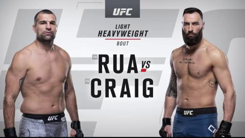 UFC 255: Mauricio Rua vs Paul Craig - Nov 22, 2020