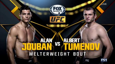 UFC 192 - Alan Jouban vs Albert Tumenov - Oct 3, 2015