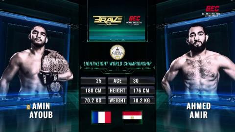 Amin Ayoub vs Ahmed Amir - Sep 25, 2021