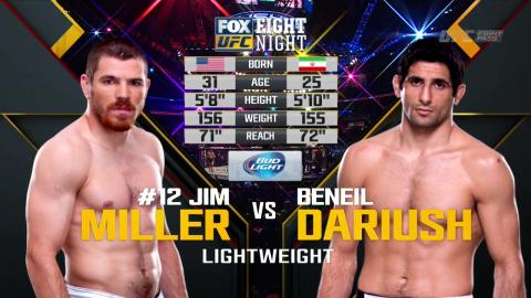 UFC on FOX 15 - Jim Miller vs Beneil Dariush - Apr 17, 2015