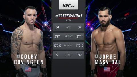 UFC 272 - Colby Covington vs Jorge Masvidal - March 6, 2022