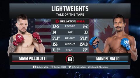 Bellator 293 - Piccolotti vs Nallo - March 31, 2023