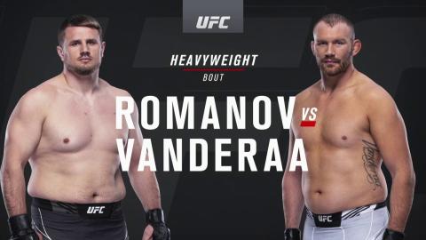 UFCFN 194 - Alexandr Romanov vs Jared Vanderaa - Oct 9, 2021