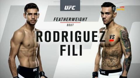 UFC 197 - Andre Fili vs Yair Rodriguez - Apr 23, 2016