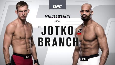 UFC 211 - Krzysztof Jotko vs David Branch - May 13, 2017