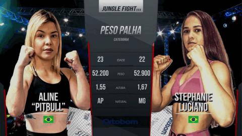 Jungle Fight 111 - Stephanie Luciano vs Aline Oliveira - Sep 18, 2022
