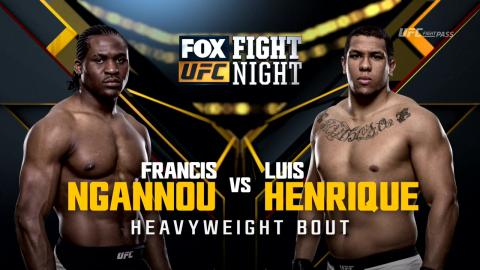UFC on FOX 17 - Francis Ngannou vs Luis Henrique - Dec 19, 2015