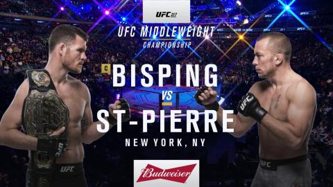 UFC 217 - Michael Bisping vs Georges St-Pierre - Nov 4, 2017