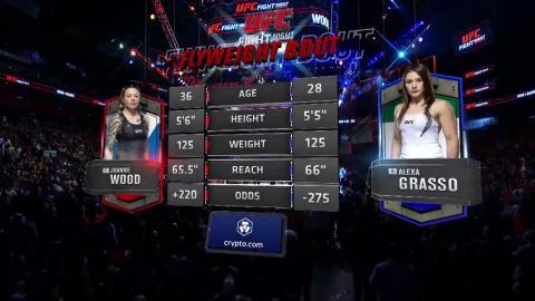UFC Fight Night 205 - Joanne Wood vs Alexa Grasso - March 27, 2022