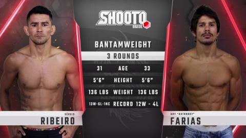 Shooto Brasil 119 - Ary Farias vs Sergio Ribeiro - August 24, 2023