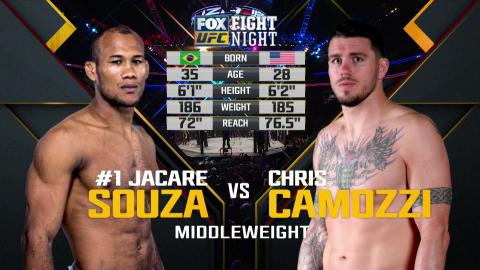 UFC on FOX 15 - Chris Camozzi vs Jacare Souza - Apr 17, 2015