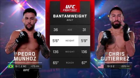UFC on ESPN 44 - Munhoz vs Gutierrez - April 15, 2023