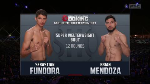 Boxing - Fundora vs Mendoza - April 08, 2023