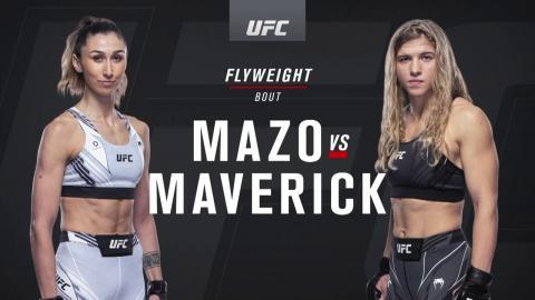 UFC Fight Night 203 - Sabina Mazo vs Miranda Maverick - March 12, 2022