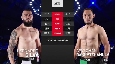 Asylzhan Bakhytzhanuly vs Leonardo Silva - Sep 24, 2021